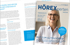 Titelbild HÖREXperten Magazin und Innenseite